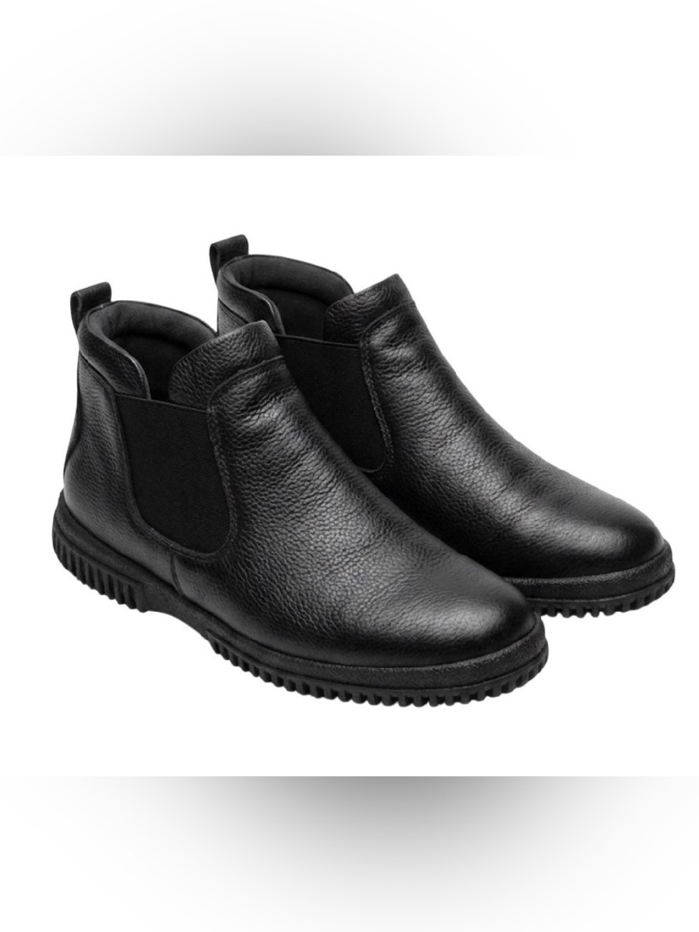 Women's Black Chelsea Ankle Booties